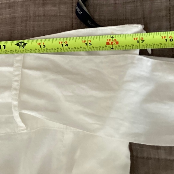 Boston Proper Pleated Cotton Eyelet Skirt w Bow NWT Size14 - Picture 7 of 12